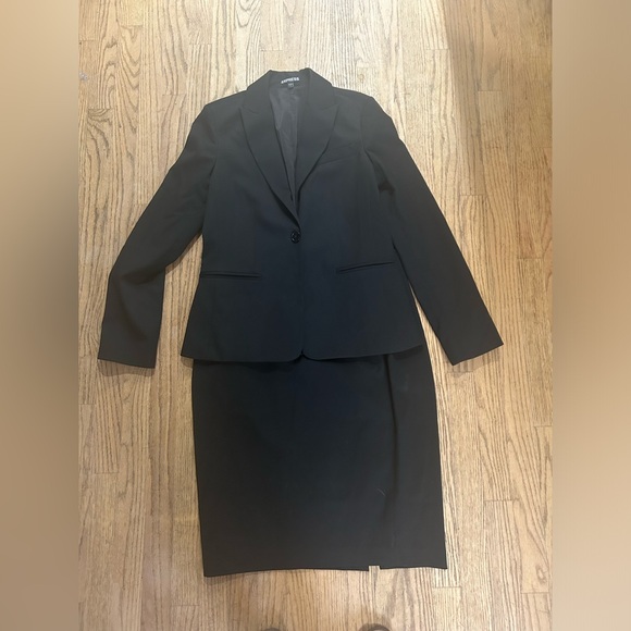 Express Dresses & Skirts - Express 2 piece suit, Black Jacket size 8, Skirt Size 12